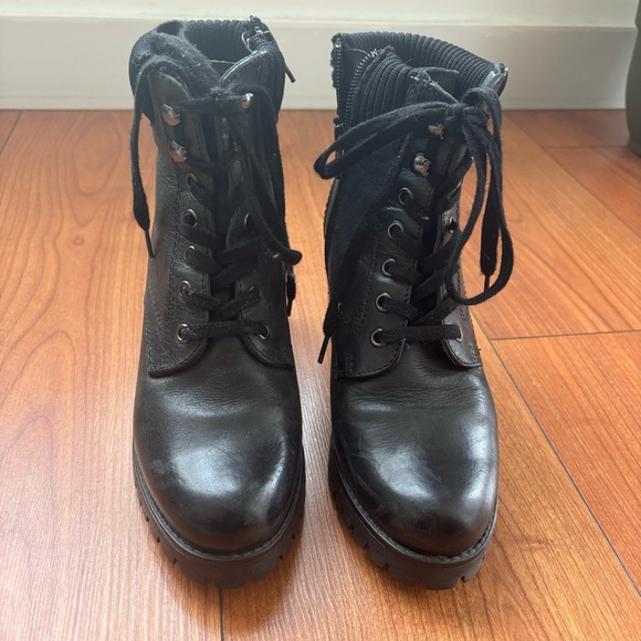 Steve Madden leather boots size 37 - Picture 1 of 7